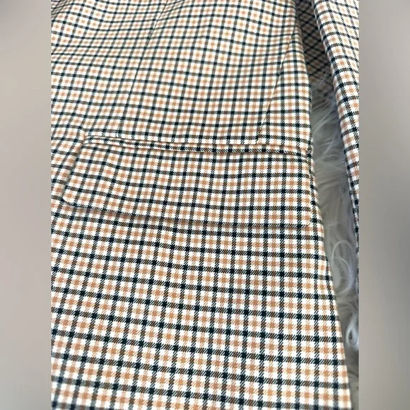 La Ligne Plaid Print Blazer NWT Size 14 & 10 - Picture 6 of 14